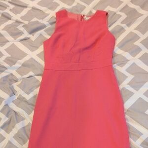 J. Crew Vibrant Pink Midi Dress